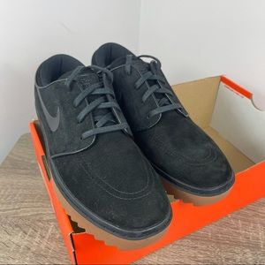 Nike Janoski SB Golf Shoes black gum sz 10 new